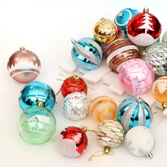 6cm Bright Christmas Ball Tree Decoration