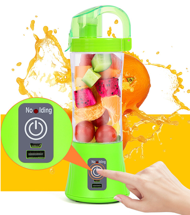 Portable Electric Fruit Juicer Handheld Smoothie Maker Blender USB Rechargeable Mini Juice Cup