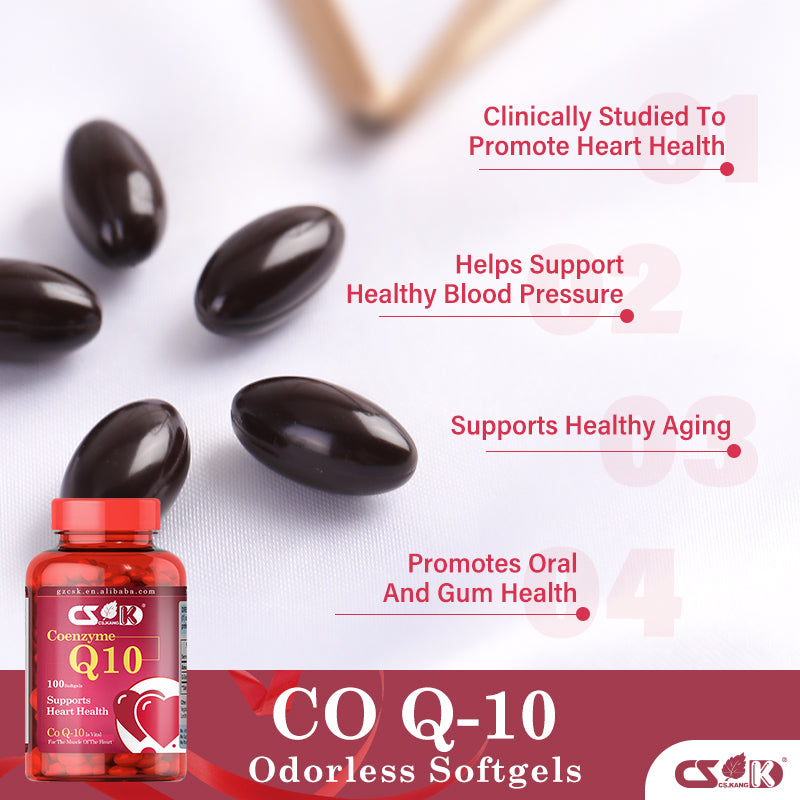 Oem q10 Coenzyme Softgel Capsule Health Products