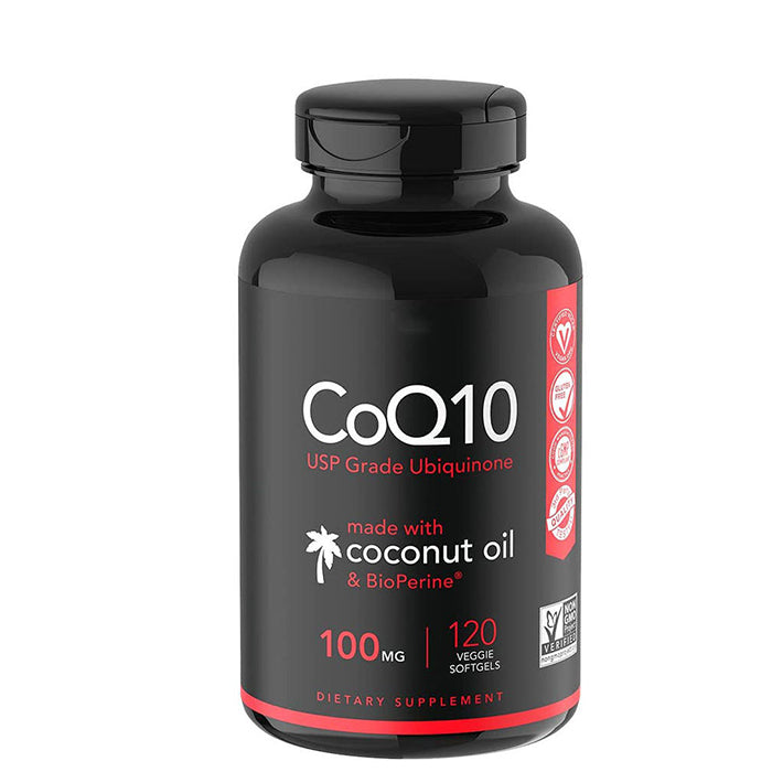 Skin Whitening ubiquinol coenzyme q10 softgel coq10 soft capsules for healthy heart