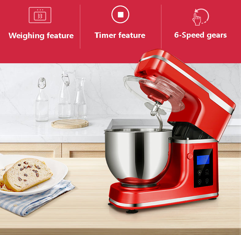 Weighing features stand mixer with bowl kitchen