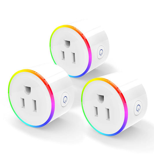 RGB wi-fi smart plug smart socket smart outlet US works